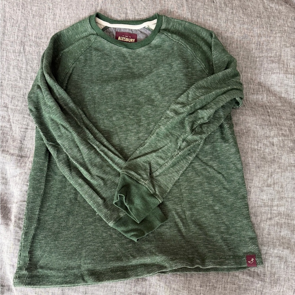 Alesbury Men's Forest Green Crewneck Sweater